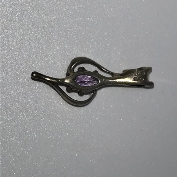 Sterling Silver And Amethyst Pendant - Picture 10 of 14